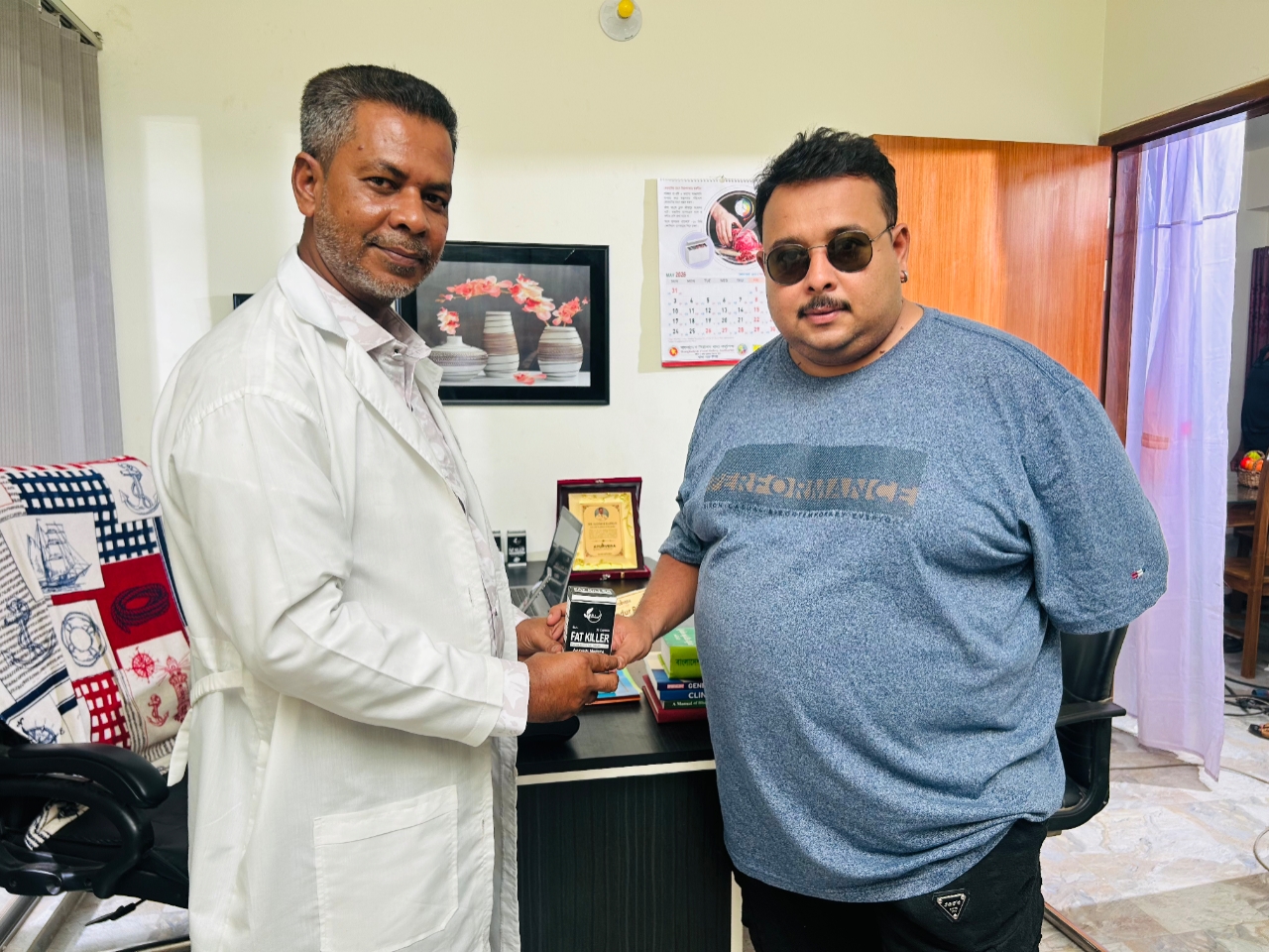 সিয়াম নাসির বেছে নিয়েছেন  Ayurveda Bangladesh এর “Fat Killer”
